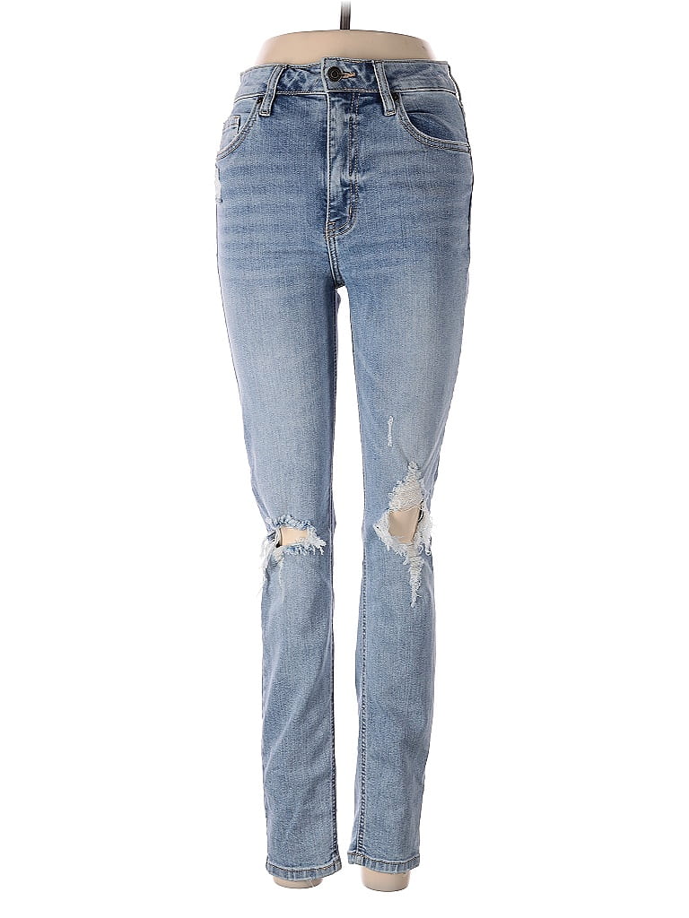 Pre-owned Eunina Jeans In Blue