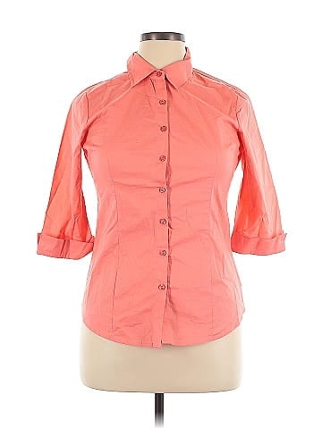 Mojo USA 3/4 Sleeve Button-Down Shirt (view 1)