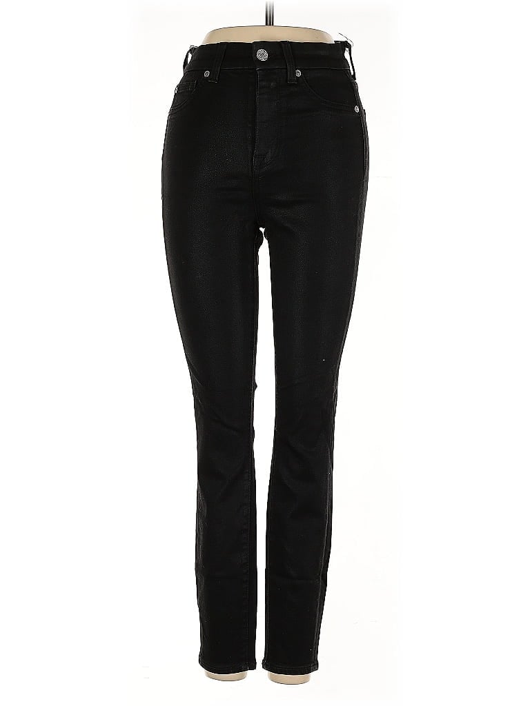 Pre-owned 7 For All Mankind Jeans In Black