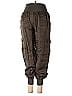 Cinq à Sept 100% Cupro Brown Cargo Pants Size S - photo 1