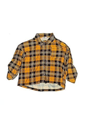 Jolie & Joy 3/4 Sleeve Button-Down Shirt (view 1)