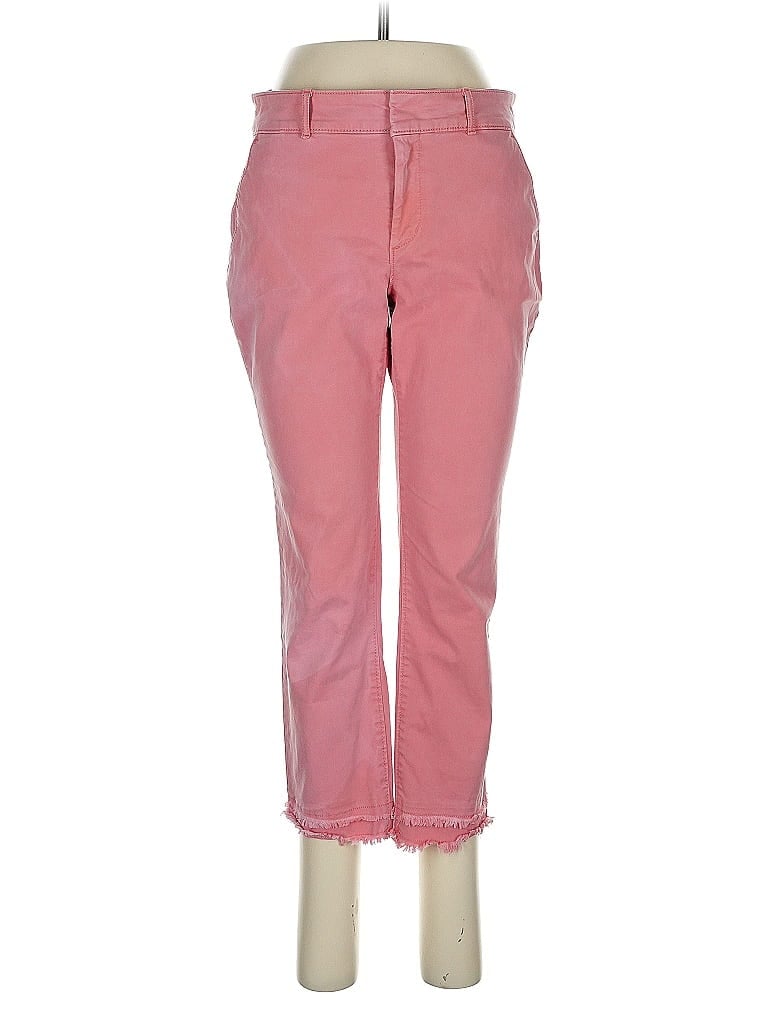 Pre-owned Ann Taylor Loft Casual Pants In Pink