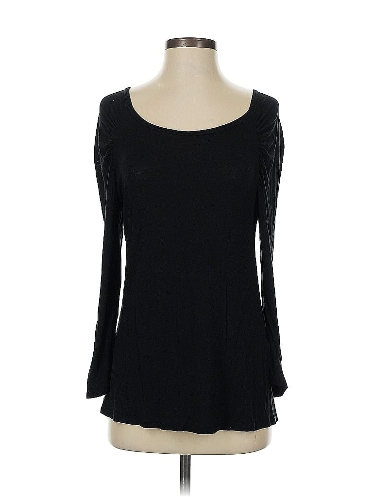 Pre-owned T.la 3/4 Sleeve T-shirt In Black