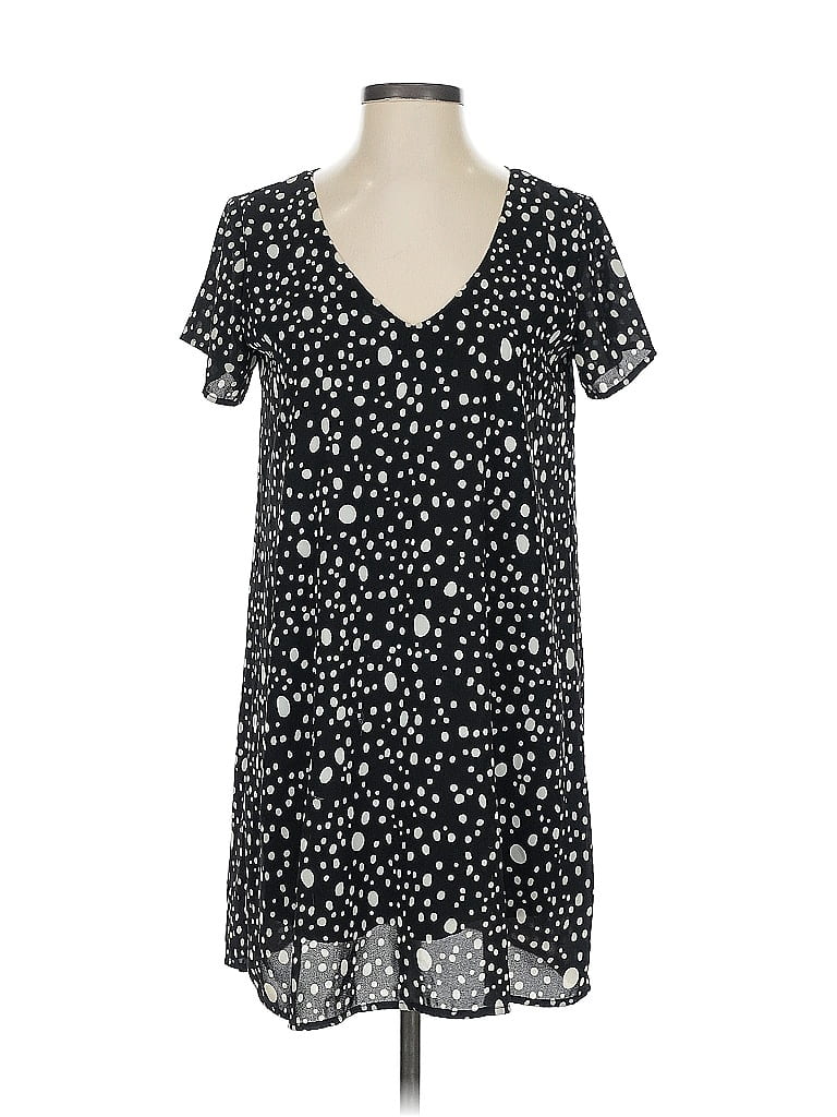 Pre-owned Lulus Casual Dress In Black
