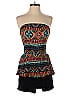 Rainbow Teal Black Romper Size S - photo 1
