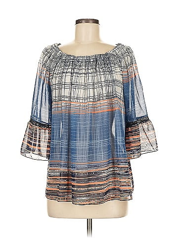 Casting 3/4 Sleeve Blouse (view 1)