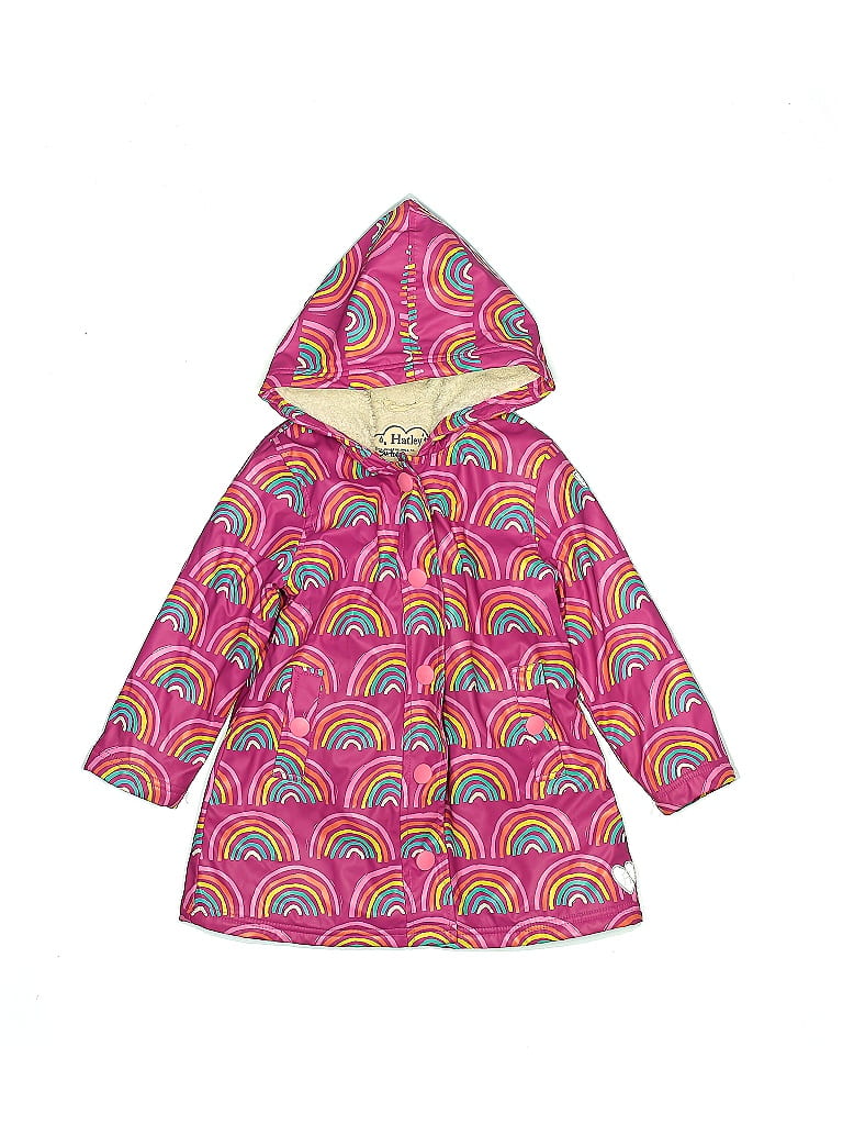 Hatley Zip Up Raincoat - Pink