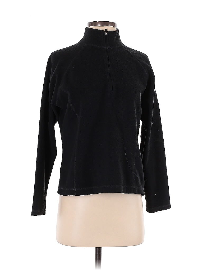 Pre-owned L.l.bean Fleece Jacket In Black