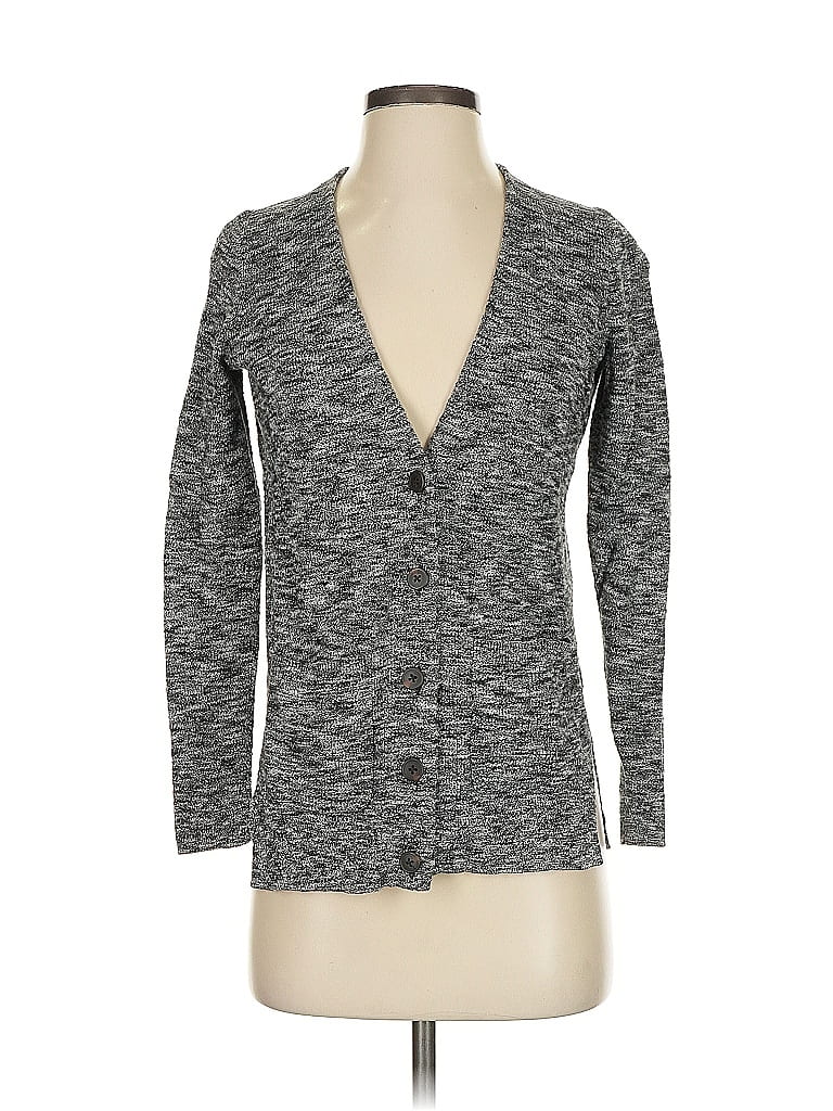 Pre-owned Madewell Cardigan Sweater In Gray
