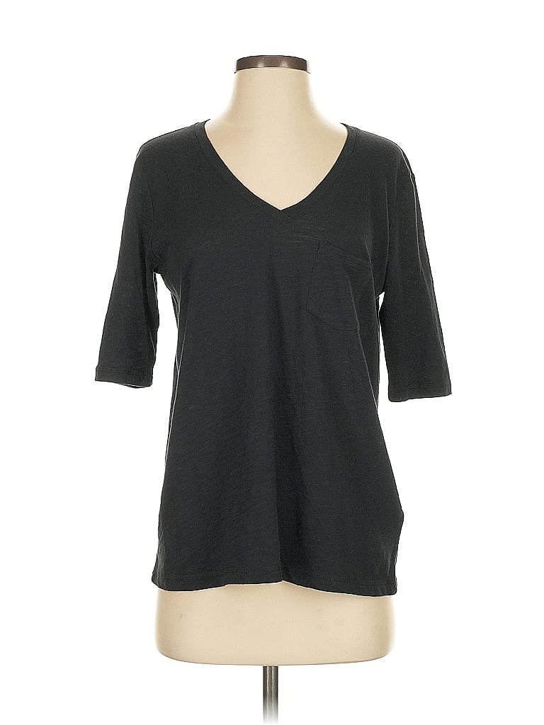 Click to view more detailed imagery on our partner's website Pre-owned Liverpool Los Angeles 3/4 Sleeve T-shirt In Black