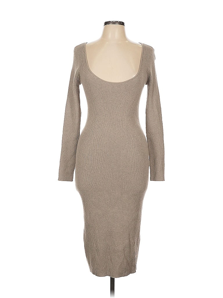 Pre-owned H&m Cocktail Dress In Gray