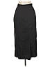 Michele Solid Black Formal Skirt Size 8 - photo 2