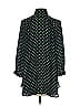 CAbi 100% Polyester Polka Dots Green 3/4 Sleeve Blouse Size XS - photo 2