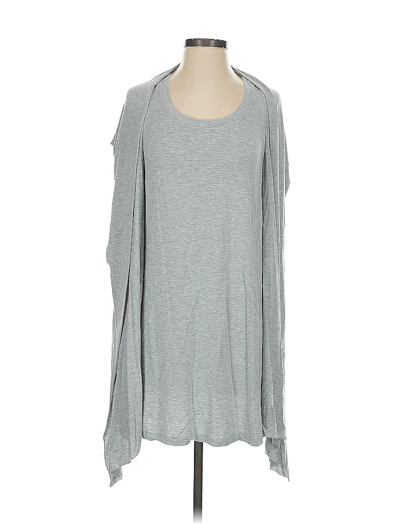 Pre-owned Assorted Brands Casual Dress In Gray