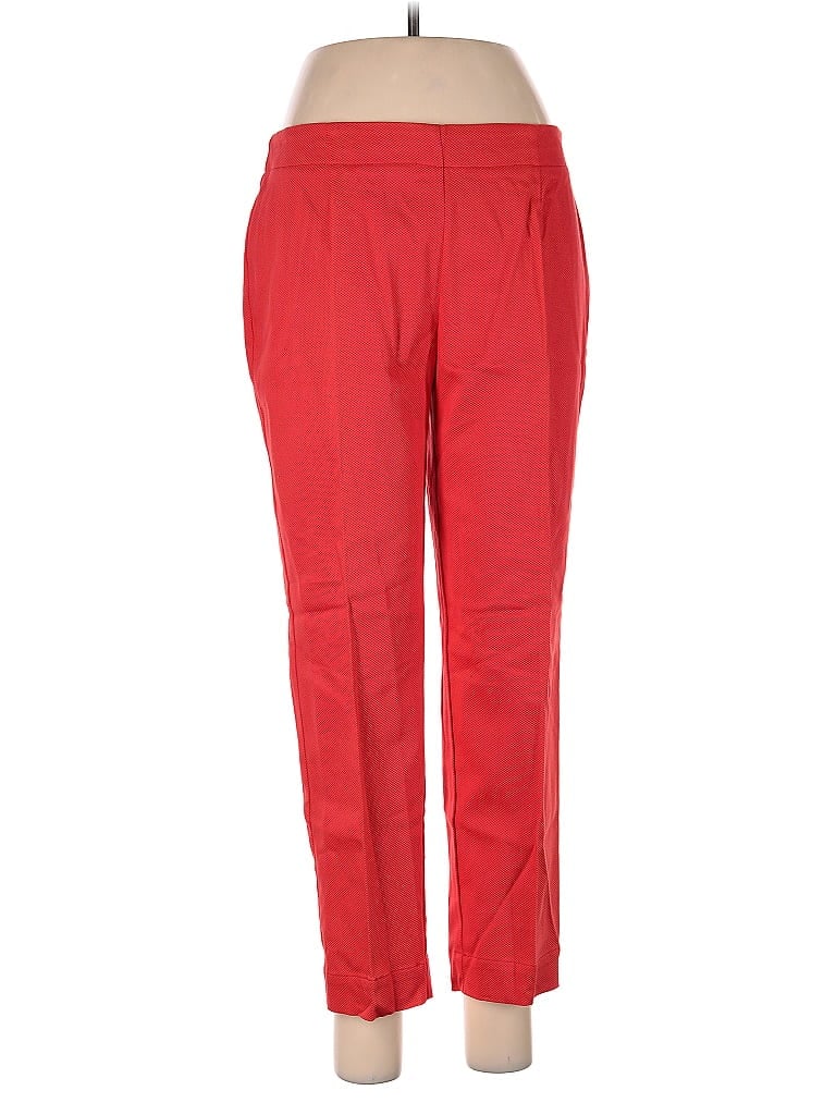 Socapri Red Dress Pants Size EU (IT) 44 / US 8 - photo 1