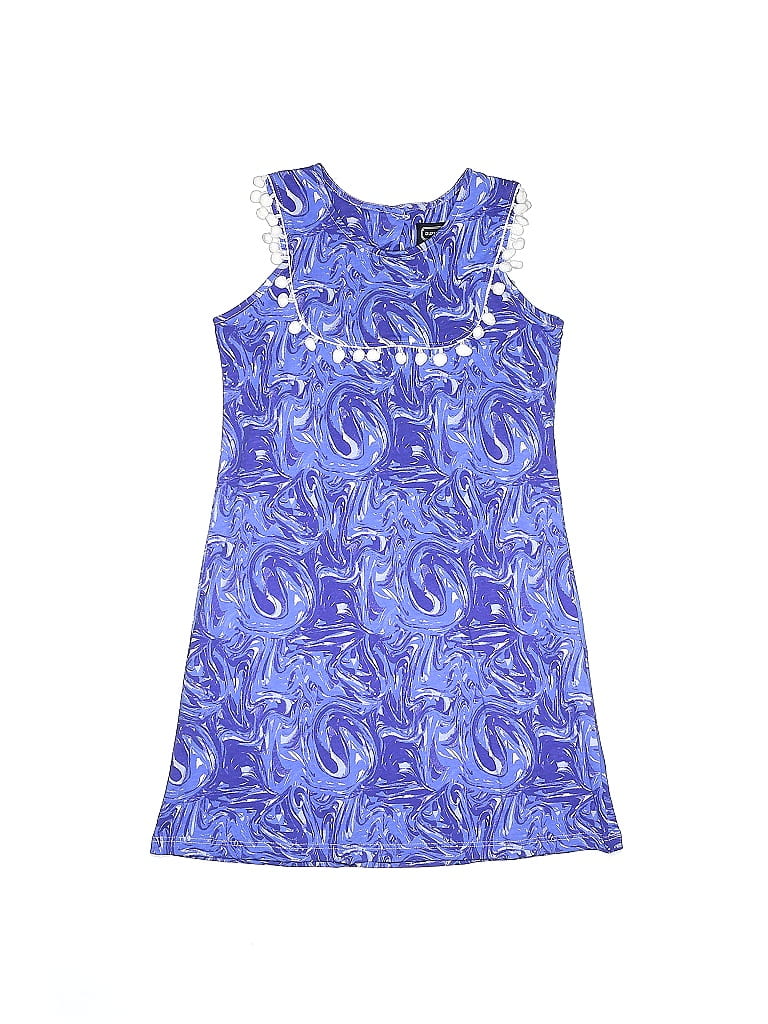 Duffiled lane 100% Cotton Paisley Blue Dress Size 8 (big kids) - photo 1