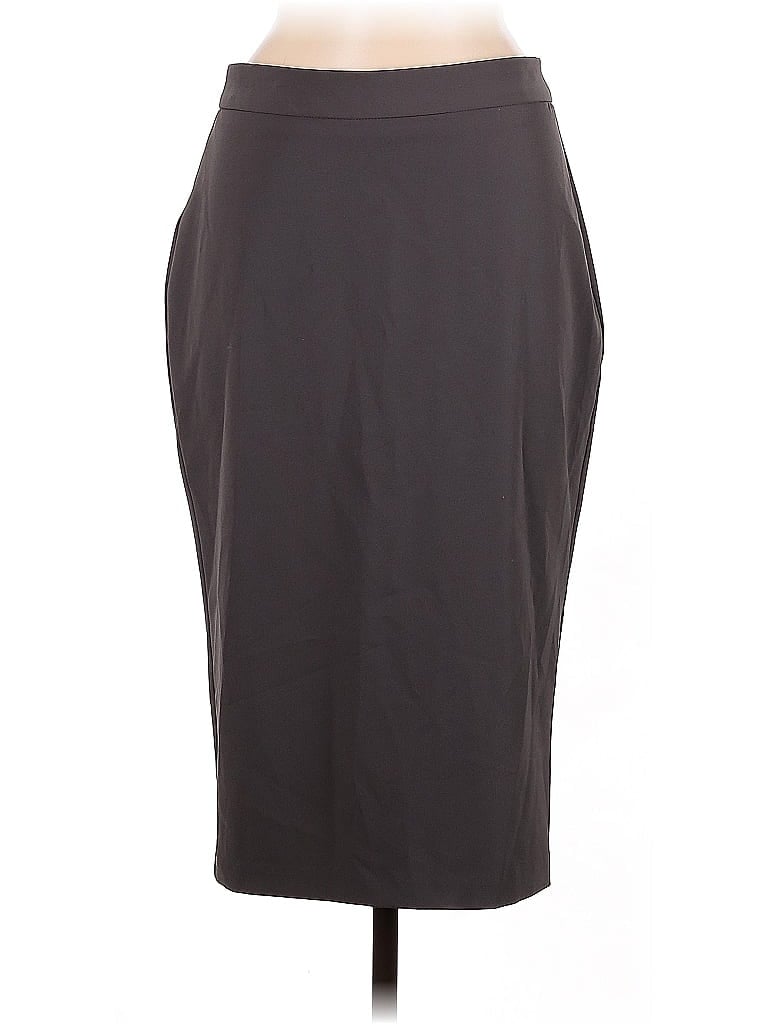 Pre-owned United Colors Of Benetton Formal Skirt In Gray