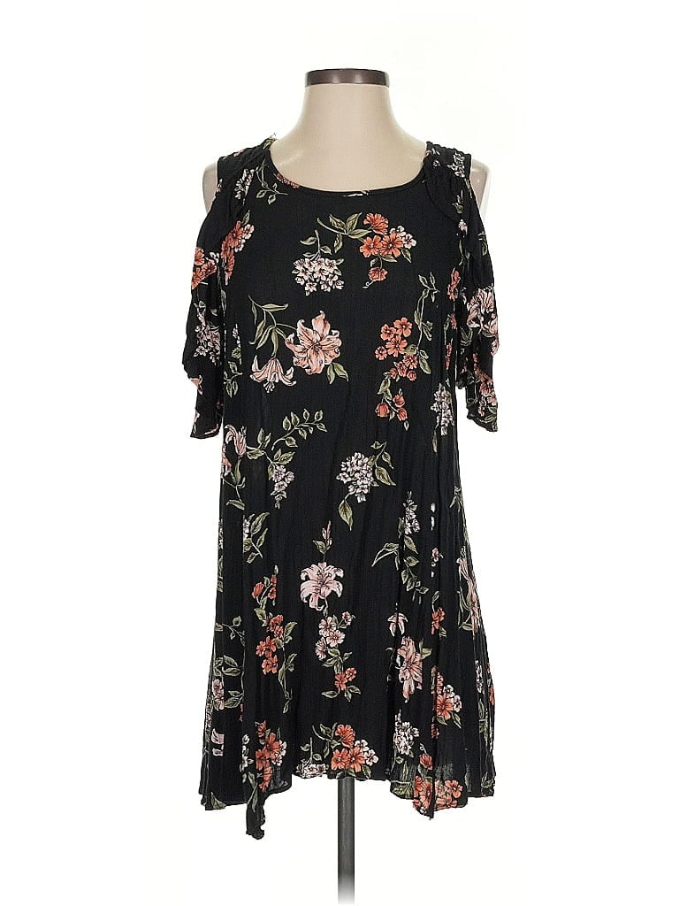 Pre-owned Angie Casual Dress In Black