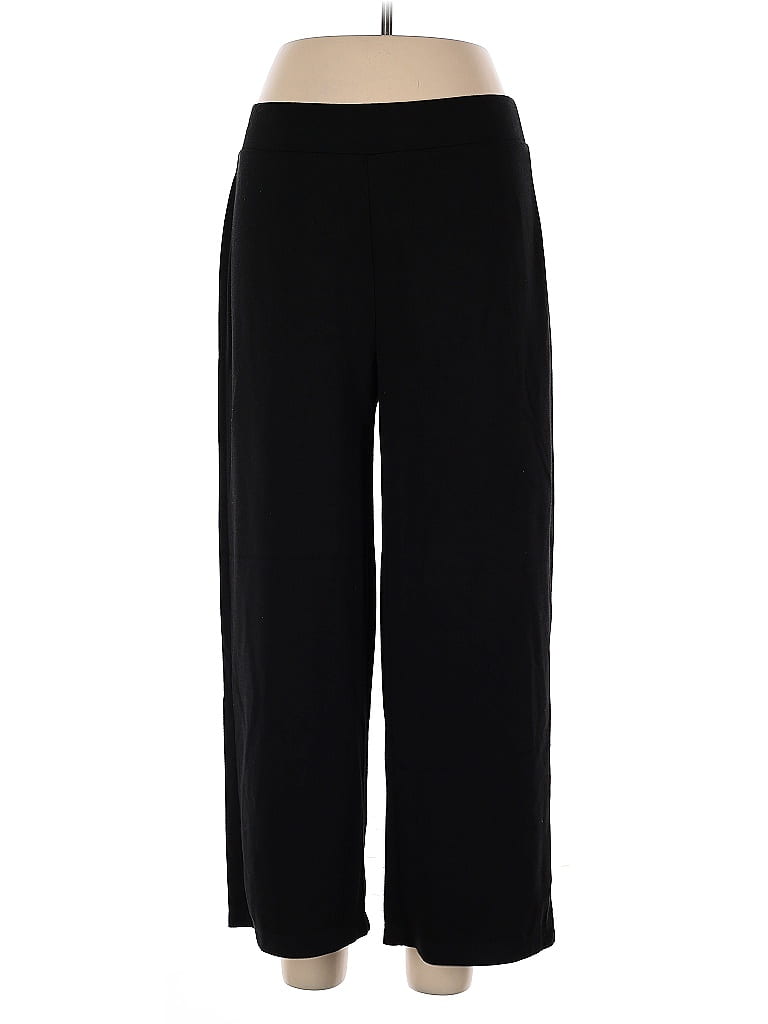 Elie Tahari Black Casual Pants Size L - photo 1