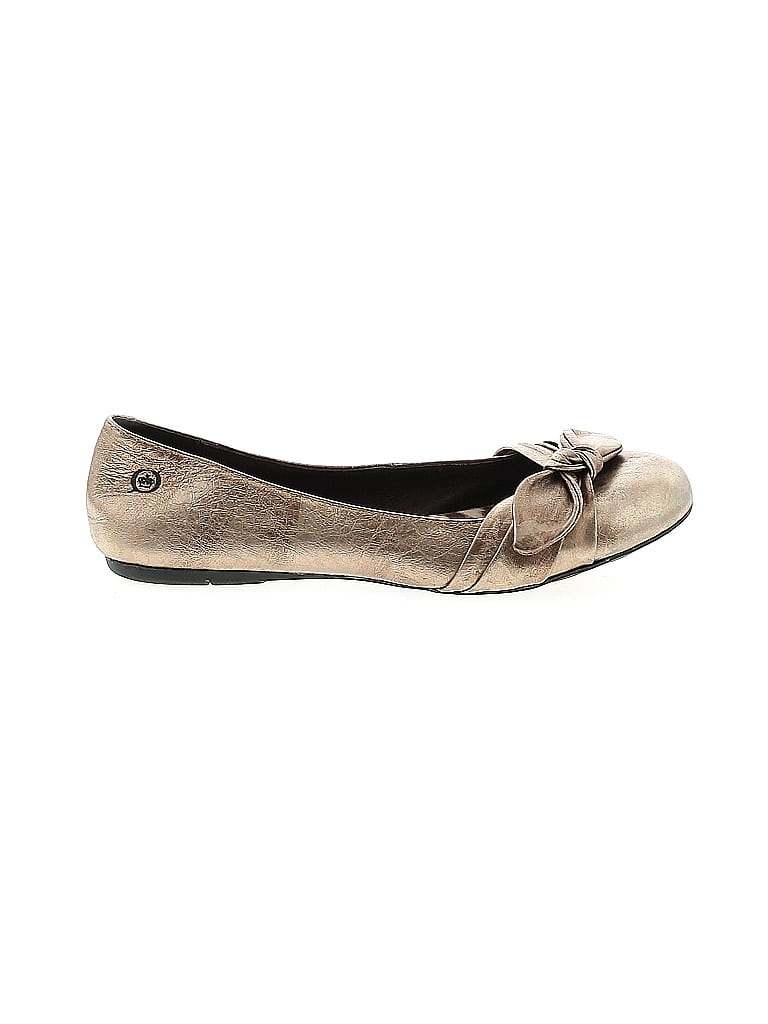 Born Handcrafted Footwear Tan Gold Flats Size 7 - 68% off | ThredUp