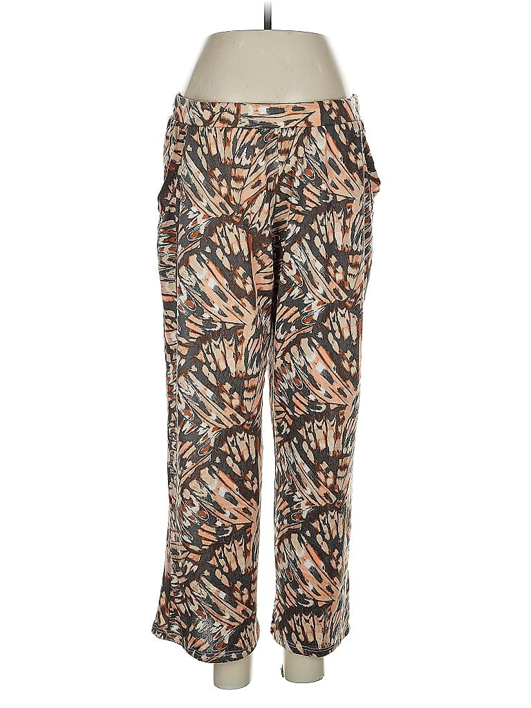 Joyspun Print Brown Casual Pants Size M 56 off ThredUp