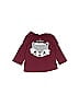 First Impressions Burgundy 3/4 Sleeve T-Shirt Size 3-6 mo - photo 1