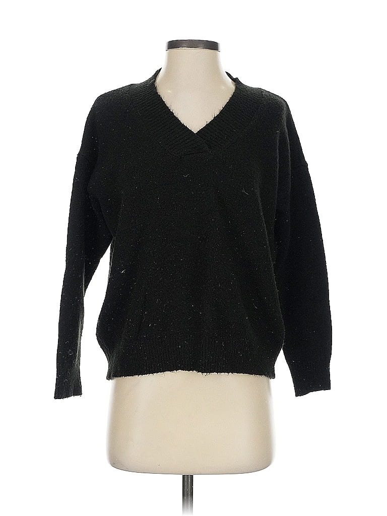 Pre-owned Assorted Brands Pullover Sweater In Black