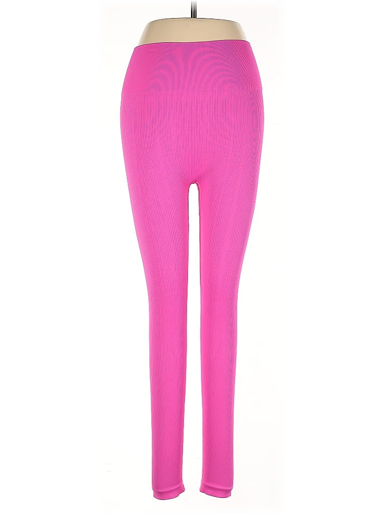 Pre-owned Oqq Yoga Pants In Pink