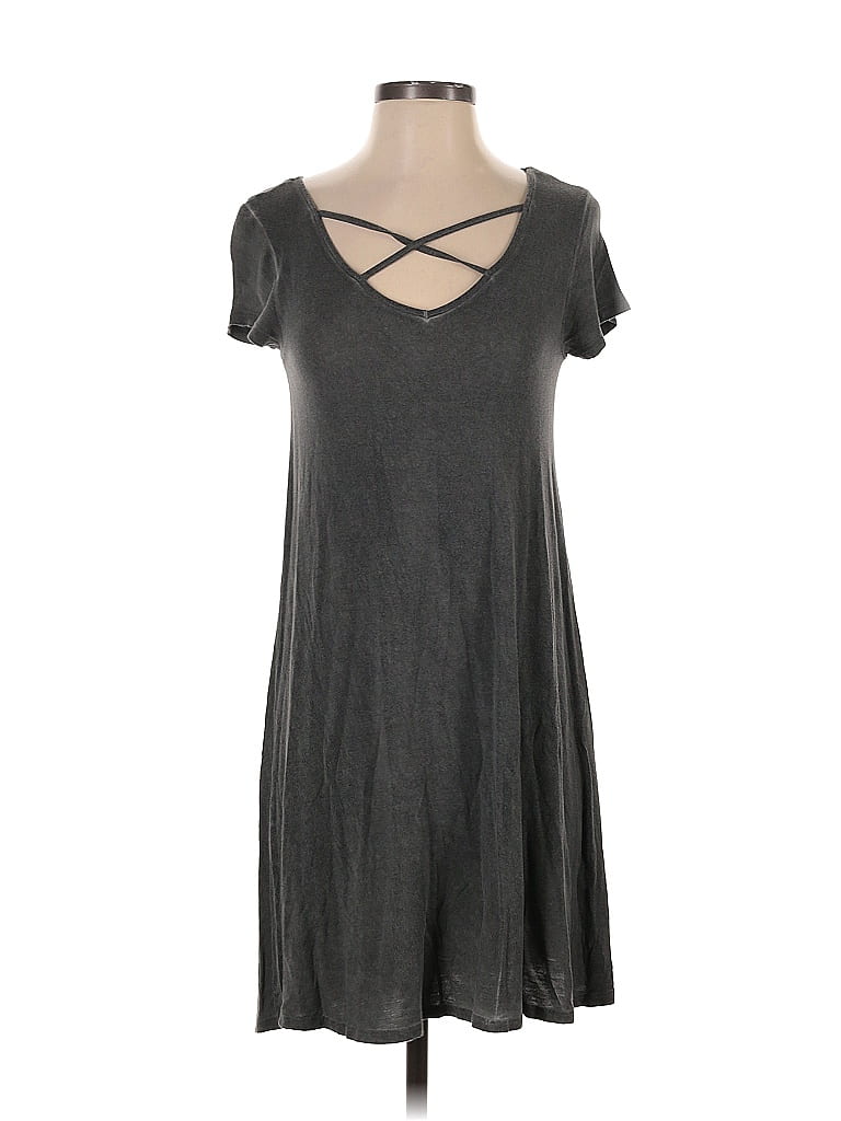 Pre-owned Ultra Flirt Casual Dress In Gray