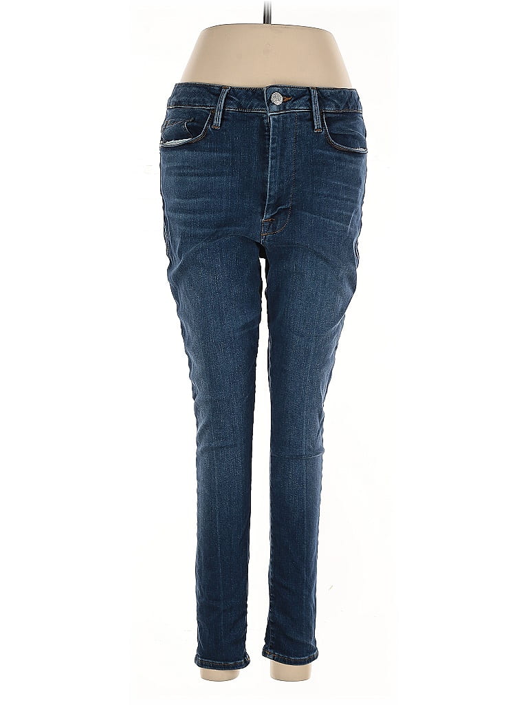 Pre-owned Frame Jeans In Blue