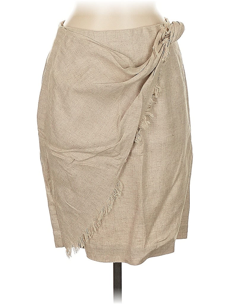 Pre-owned Express Casual Skirt In Brown
