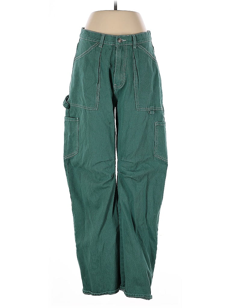 Grayson Cotton Cargo Pants in Green