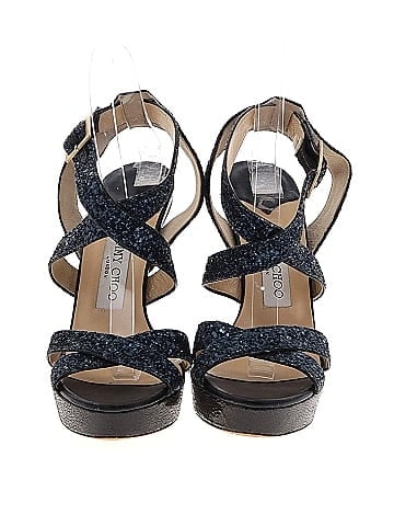 Jimmy Choo Glitter Heels (view 2)
