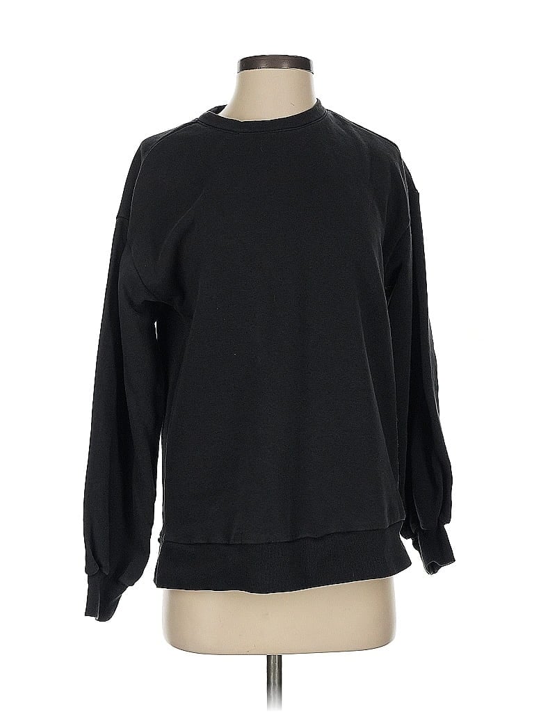Pre-owned Pilcro Sweatshirt In Black