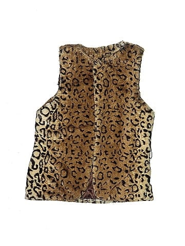 Beautees Faux Fur Vest (view 1)