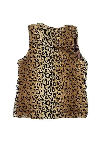 Beautees Faux Fur Vest (view 2)