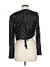 ML Monique Lhuillier Black Long Sleeve Top Size M - photo 2