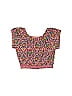Mini Boden 100% Cotton Floral Pink Sleeveless Blouse Size 11 (big kids) - photo 2