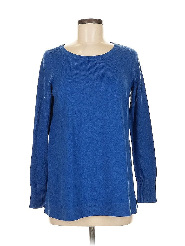 Ann Taylor LOFT Blue Pullover Sweater Size M - photo 1