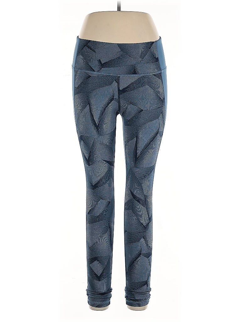 Pre-owned Under Armour Active Pants In Blue