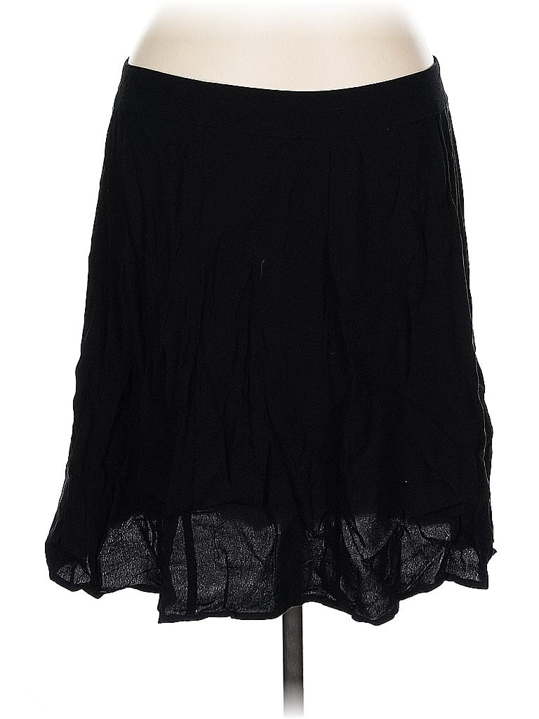 Pre-owned Ann Taylor Loft Casual Skirt In Black