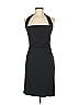 Armani Collezioni Solid Black Cocktail Dress Size 6 - photo 1