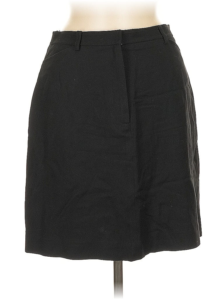 Pre-owned Ann Taylor Formal Skirt In Black