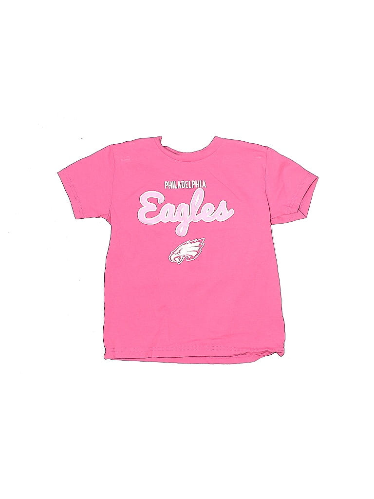 NFL 100% Cotton Pink Short Sleeve T-Shirt Size 5 (big kids) - photo 1