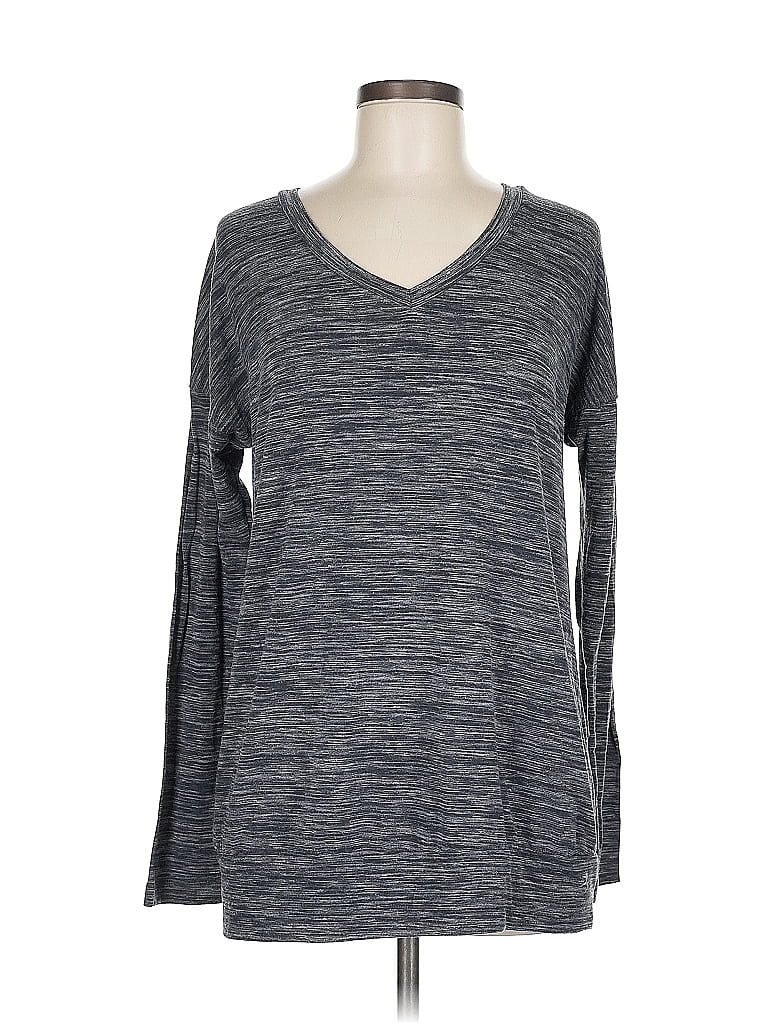 Pre-owned Danskin Pullover Sweater In Gray