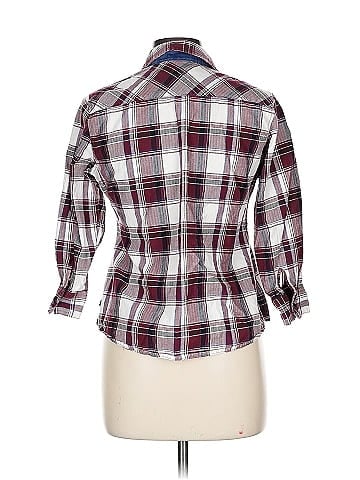 Foxcroft 3/4 Sleeve Button-Down Shirt (view 2)
