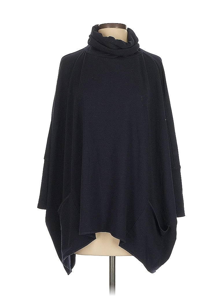 Pre-owned Jofit Poncho In Black