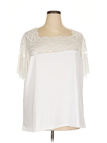 Jessica London Short Sleeve Blouse (view 1)