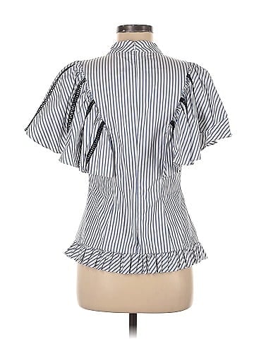 Caroline Constas Short Sleeve Blouse (view 2)