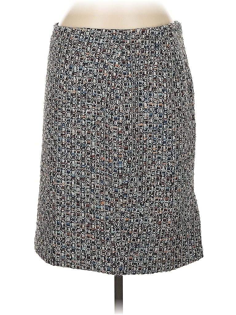 Pre-owned Talbots Casual Skirt In Gray